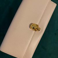 Alexander McQueen portafoglio in pelle nuovo