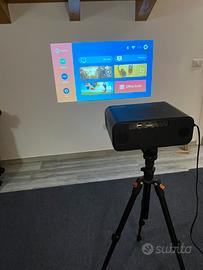 Proiettore WiMius P62 WiFi + treppiede K&F Concept