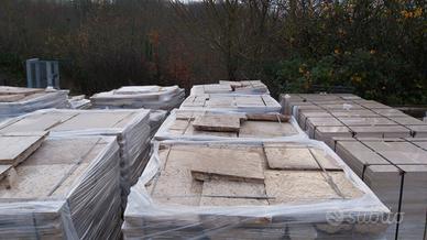 Pavimentazioni in pietra di recupero ,Chianche