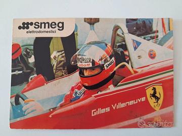 Cartolina fotografica Gilles Villeneuve, Forghieri