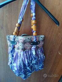 borsa linea Positano con paillettes 