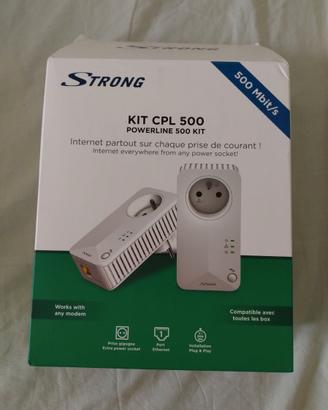 Kit 2 powerline cpl 500 strong