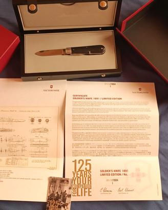Victorinox 125° Anniversario Mod. 1891-n°I-43/1884