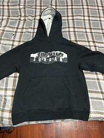 Felpa Jordan Jumpman nera con cappuccio taglia M