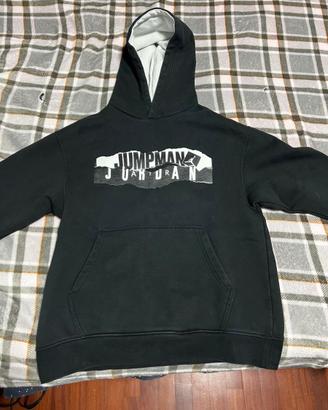 Felpa Jordan Jumpman nera con cappuccio taglia M