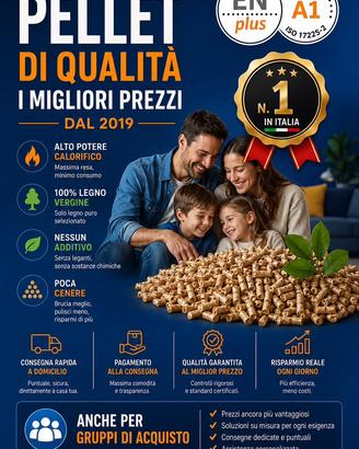 Pellet fine prestagionale scontato