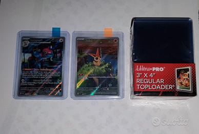 Lotto custom: Porygon-Z e Victini IR + Toploader