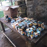 131 lampadine colorate (verdi, gialle, rosse, blu)