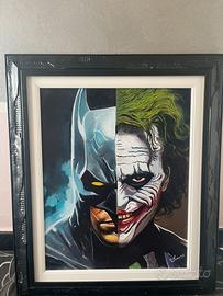 Quadro Batman vs Joker