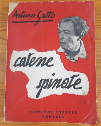 CATENE SPINATE - ARTURO GATTO (RARO/UNICO)