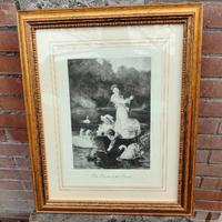 Stampa cornice dorata 