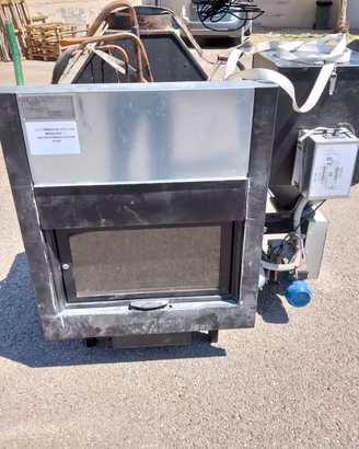 Termocamino pellet e legno