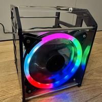 Raspberry Pi 4 Model B + rack case + SSD 240GB