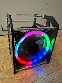 Raspberry Pi 4 Model B + rack case + SSD 240GB