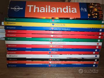 guide turistiche varie capita Europee e Thailandia