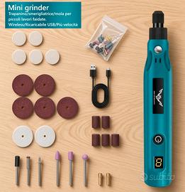 Mini grinder trapanino smerigliatrice  - Nuovo