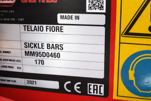 Barra falciante 1.70 Maschio