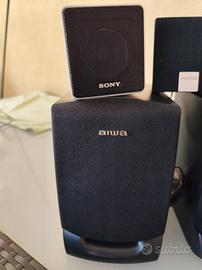Aiwa Sony Creative speakers 