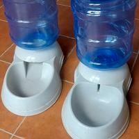 dispenser croccantini e acqua per taglia media/gra