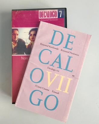 Kieslowski - Decalogo 7 (Non Rubare) VHS + Libro