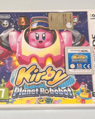 Kirby planet robobot nintendo 2ds/3ds