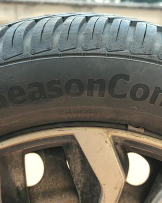 4 x ruote Continental Allseason 175 65 R15 T XL