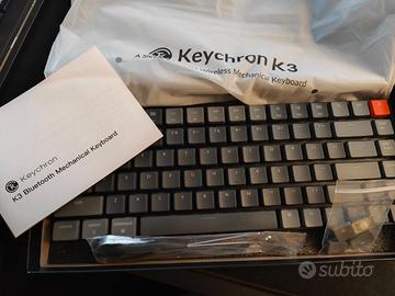 Tastiera Meccanica Keychron K3 - Gaming Office