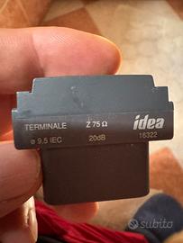 Vimar Serie Idea Grigio 16322 Presa TV Terminale