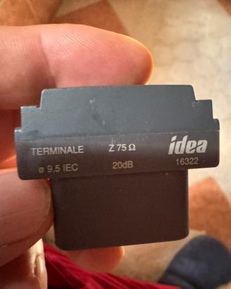 Vimar Serie Idea Grigio 16322 Presa TV Terminale
