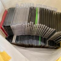 Custodie cd/dvd lotto 80 pezzi vari tipi