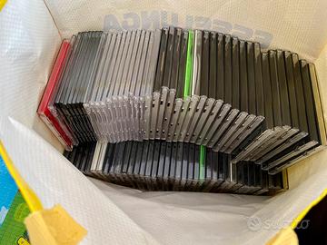 Custodie cd/dvd lotto 80 pezzi vari tipi