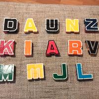 Alfabots lettere e numeri 