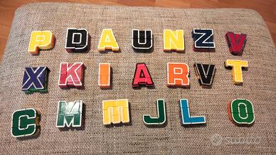 Alfabots lettere e numeri 