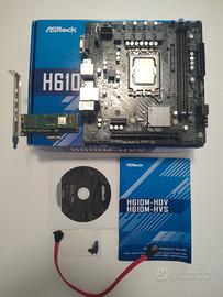 CPU+SCHEDA MADRE COMBO H610M+12100F INTEL CORE I3