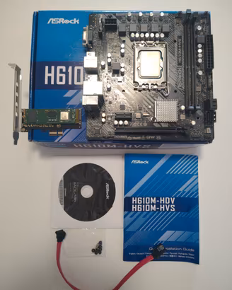 CPU+SCHEDA MADRE COMBO H610M+12100F INTEL CORE I3