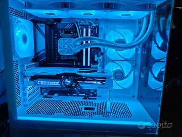 Full white build amd 9600x  intel B580 ddr5 32 gb