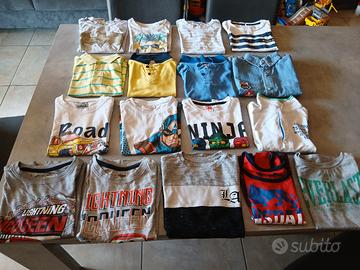 Set 15 maglie bambino