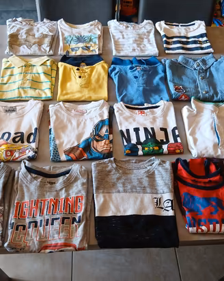 Set 15 maglie bambino