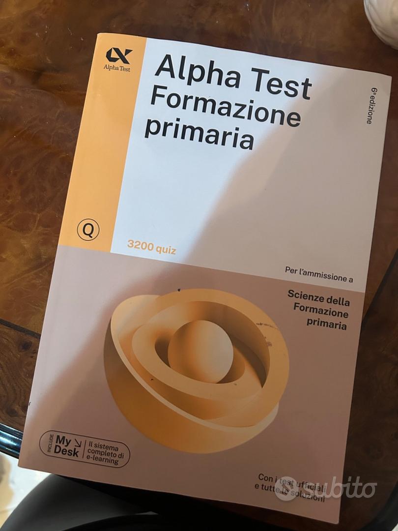 Alpha test - Libri e Riviste In vendita a Palermo