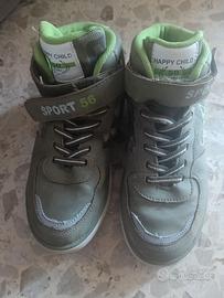 Scarpe bambino verdi