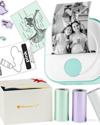 Mini Stampante Portatile bluetooth Carta Termica i