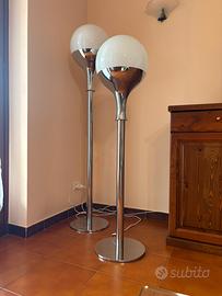 Set due lampade Space Age design anni 70
