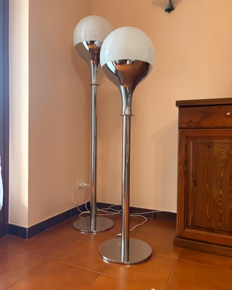 Set due lampade Space Age design anni 70