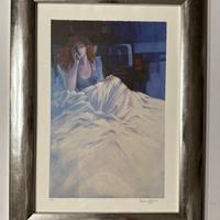 Quadro Serigrafia Mario Rosati 35x50 in cornice