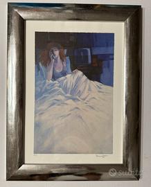 Quadro Serigrafia Mario Rosati 35x50 in cornice