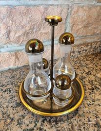Oliera Saliera Mepra Vintage bombé