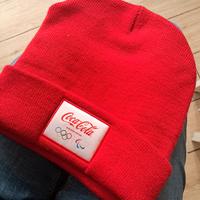 cappellino coca cola olimpiadi Milano cortina 