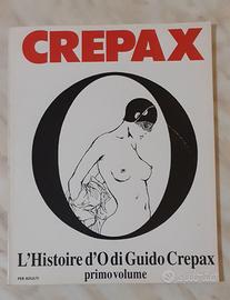 L'histoire d'O di Guido Crepax Primo volume anno 1