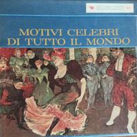 Motivi celebri di tutto il mondo, 10 LP vinile