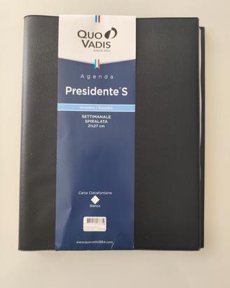 Agenda settimanale Quo Vadis Presidente S.

- Form